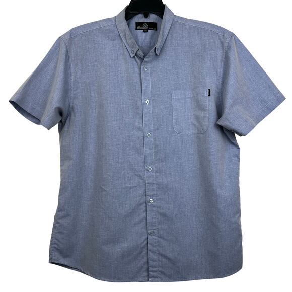 2 Molokai Surf Co. shirts men’s XXL 1-blue w/palm trees 1-Light heathery blue - Picture 3 of 10